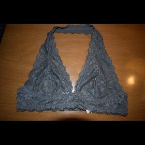 Gray bralette